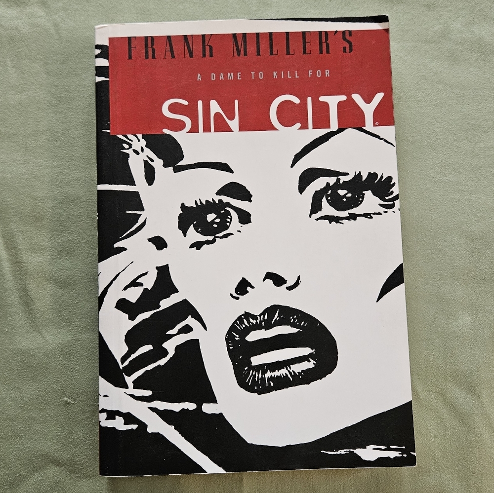 A Dame to Kill For Sin City #2 by Frank Miller Paperback Graphic Novel Comics